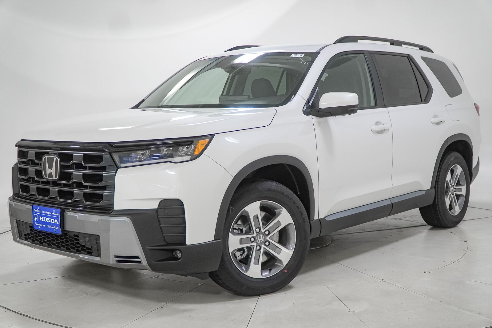 Platinum White Pearl 2026 Honda Pilot EX-L AWD SUV / Crossover All-Wheel Drive Automatic
