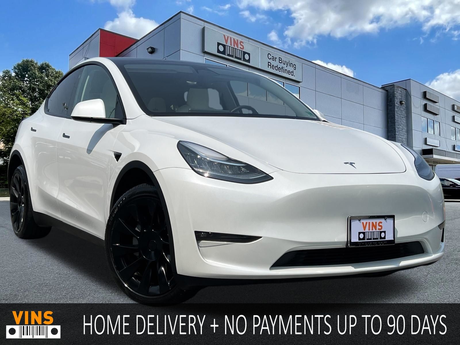White 2023 Tesla Model Y SUV / Crossover All-Wheel Drive 1-Speed Automatic