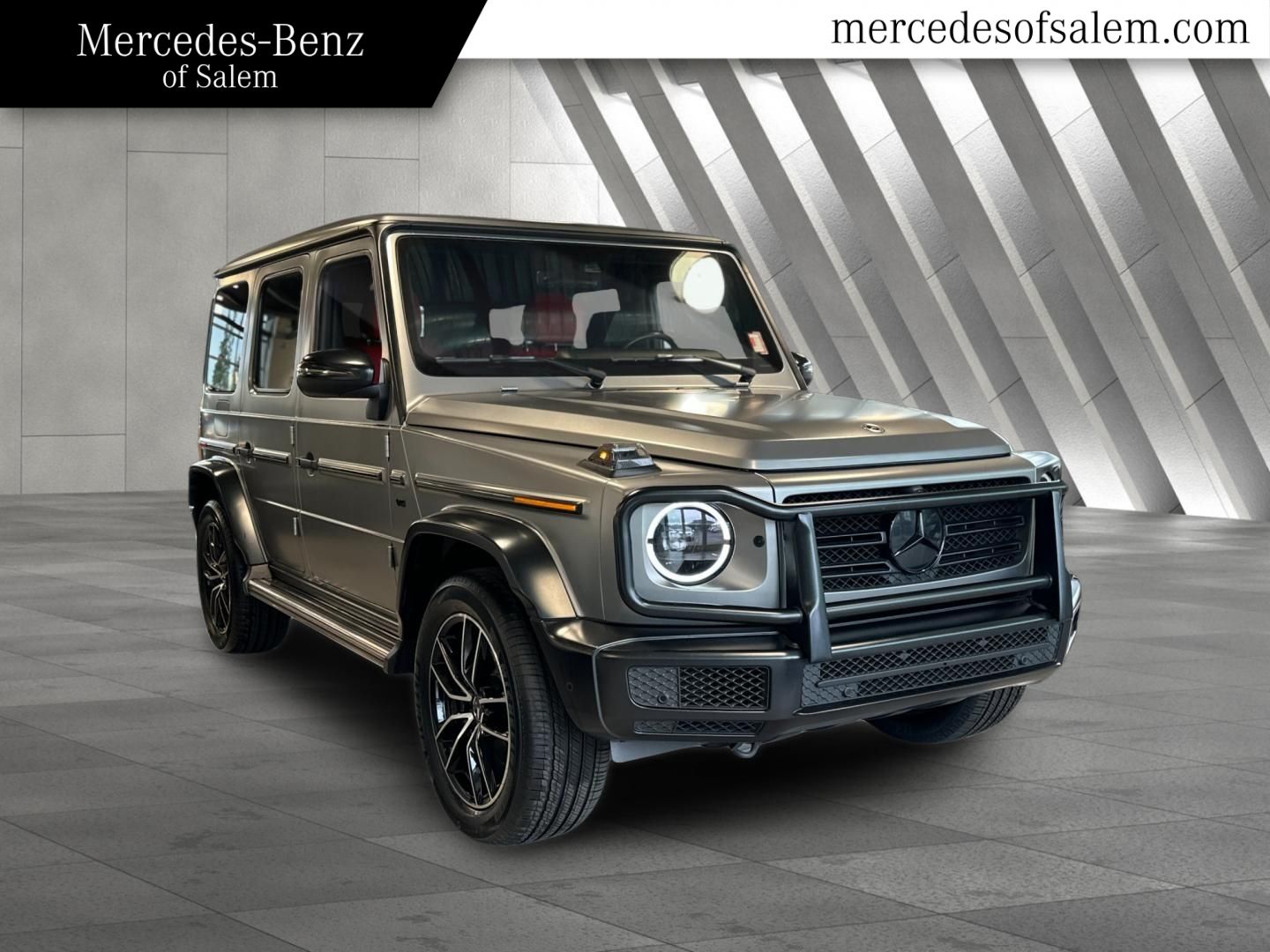 Gray (designo Magno Platinum (Matte Finish)) 2021 Mercedes-Benz G-Class G 550 4MATIC SUV / Crossover All-Wheel Drive 9-Speed Automatic