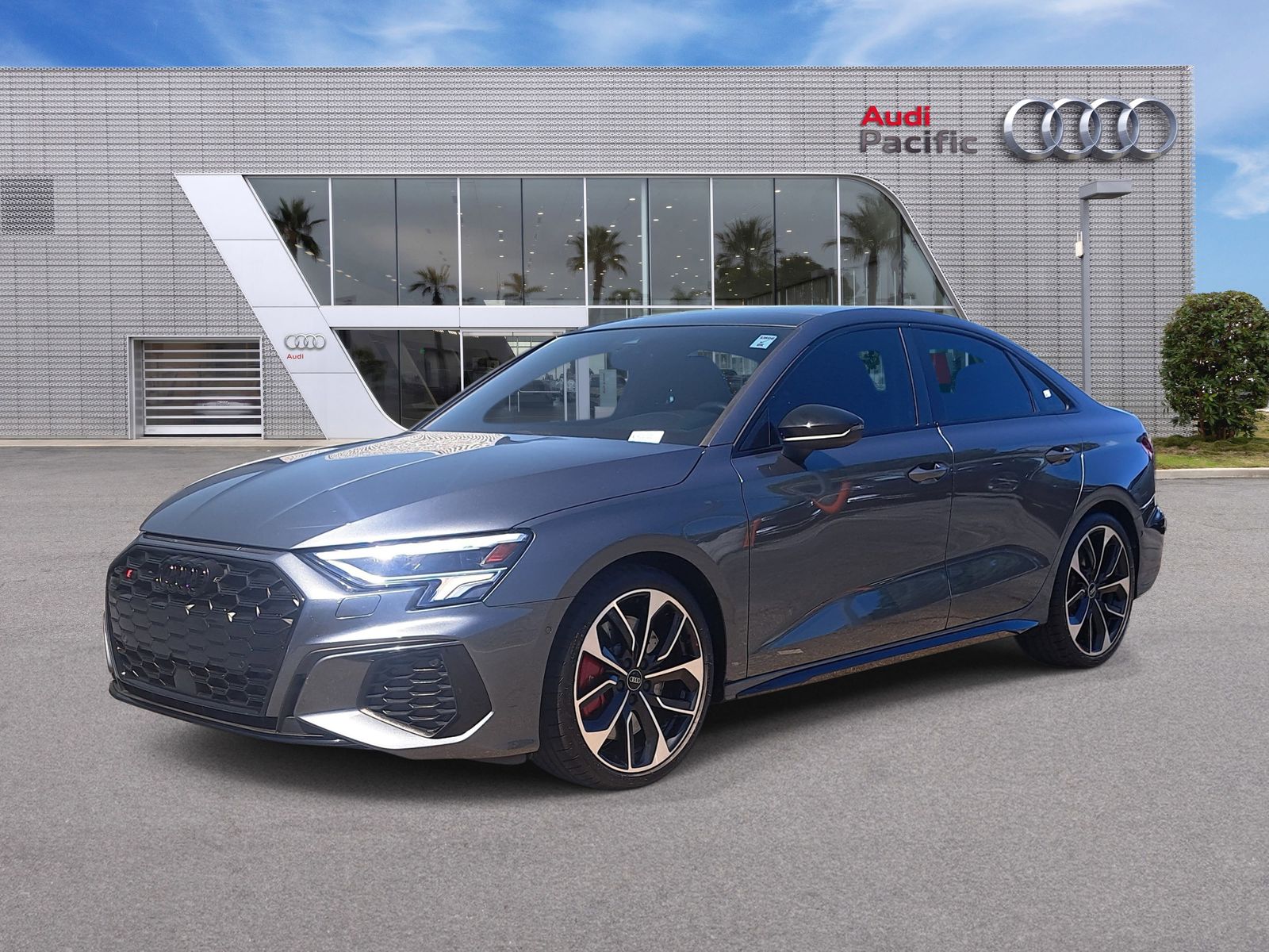 Daytona Gray Pearl Effect 2023 Audi S3 2.0T quattro Premium Plus AWD Sedan All-Wheel Drive 7-Speed Automatic