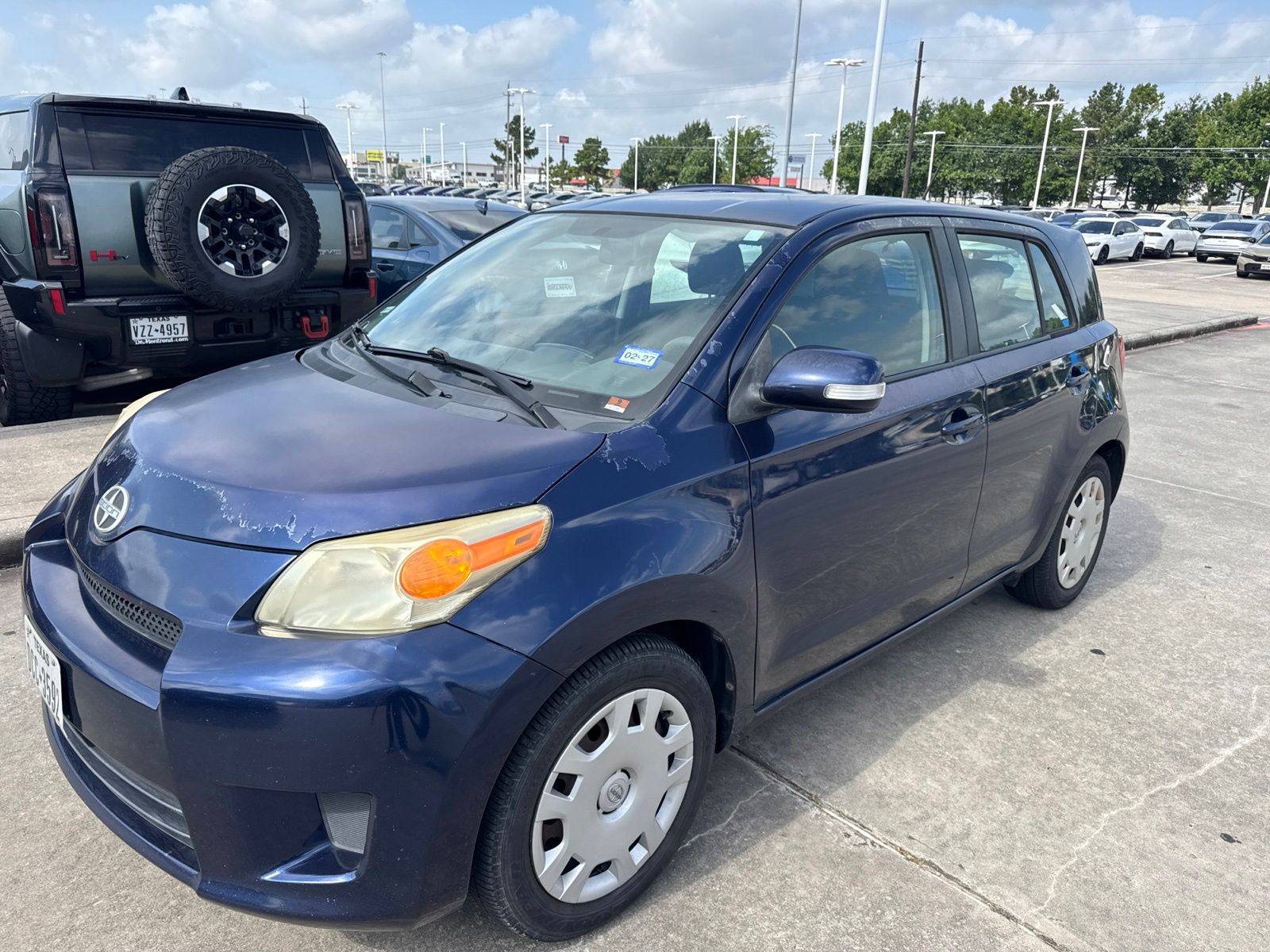 Nautical Blue Metallic 2010 Scion xD Hatchback Front-Wheel Drive 4-Speed Automatic Overdrive