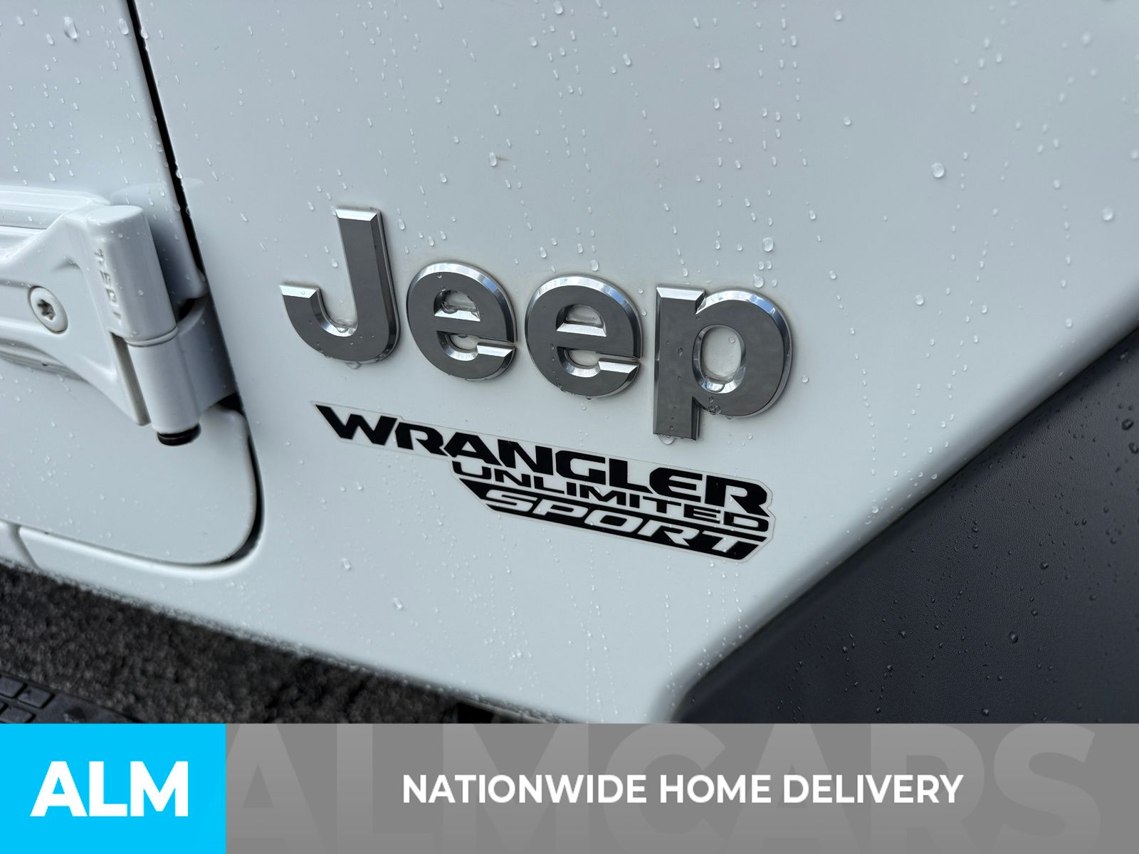 Used 2020 Bright White Clearcoat Jeep Unlimited Sport S image 4