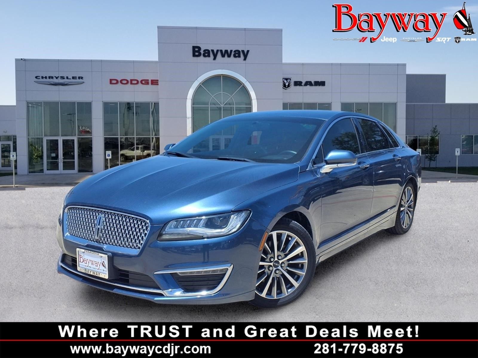 2018 Lincoln MKZ Premiere Blue at Emmons Autoplex