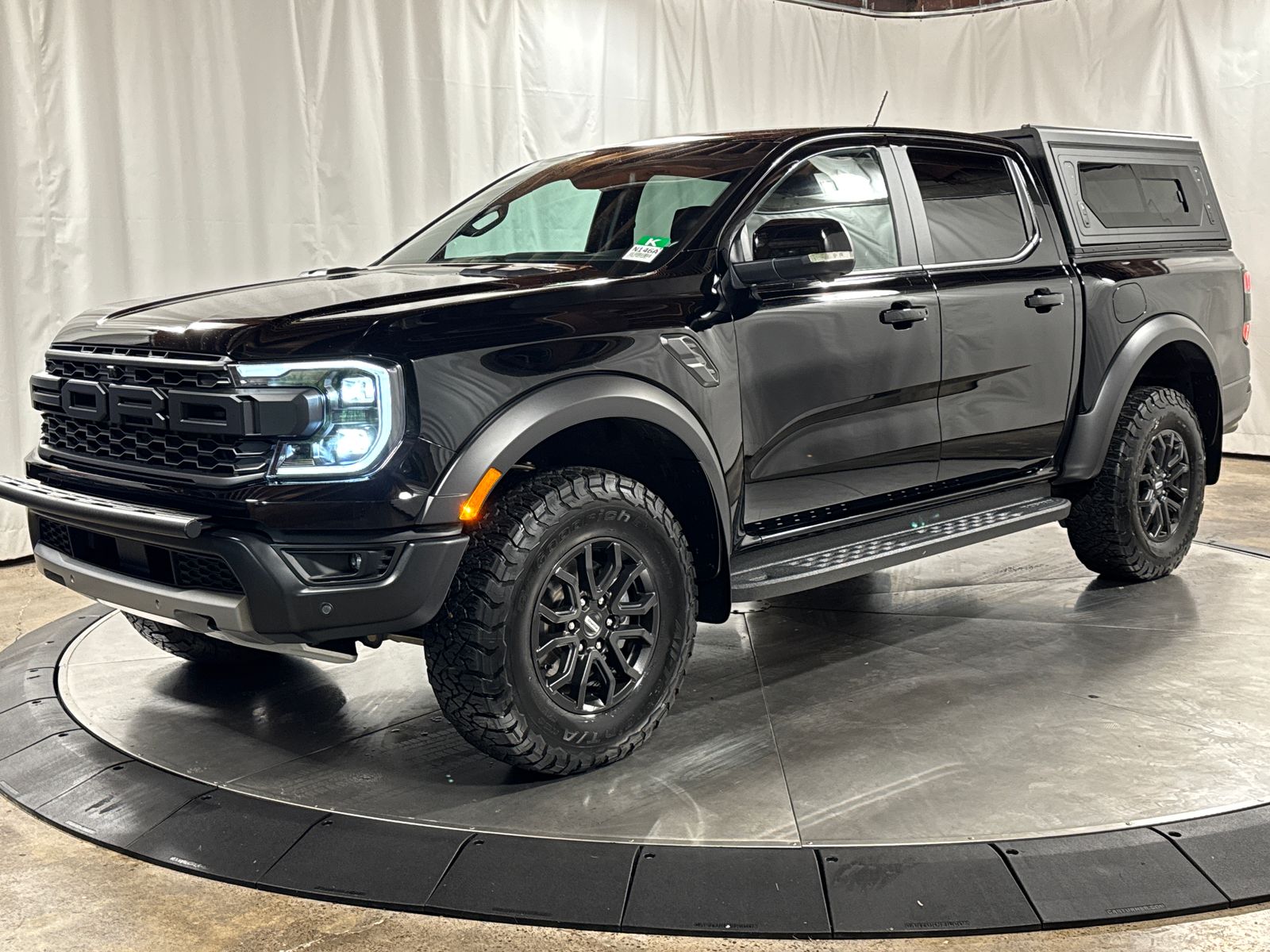 Shadow Black 2025 Ford Ranger Raptor SuperCrew 4WD Pickup Truck Four-Wheel Drive Automatic