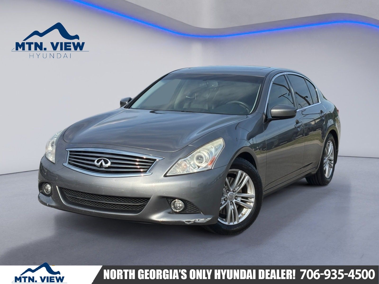 Gray (Graphite Shadow) 2013 INFINITI G37 Journey Sedan RWD Sedan Rear-Wheel Drive Automatic