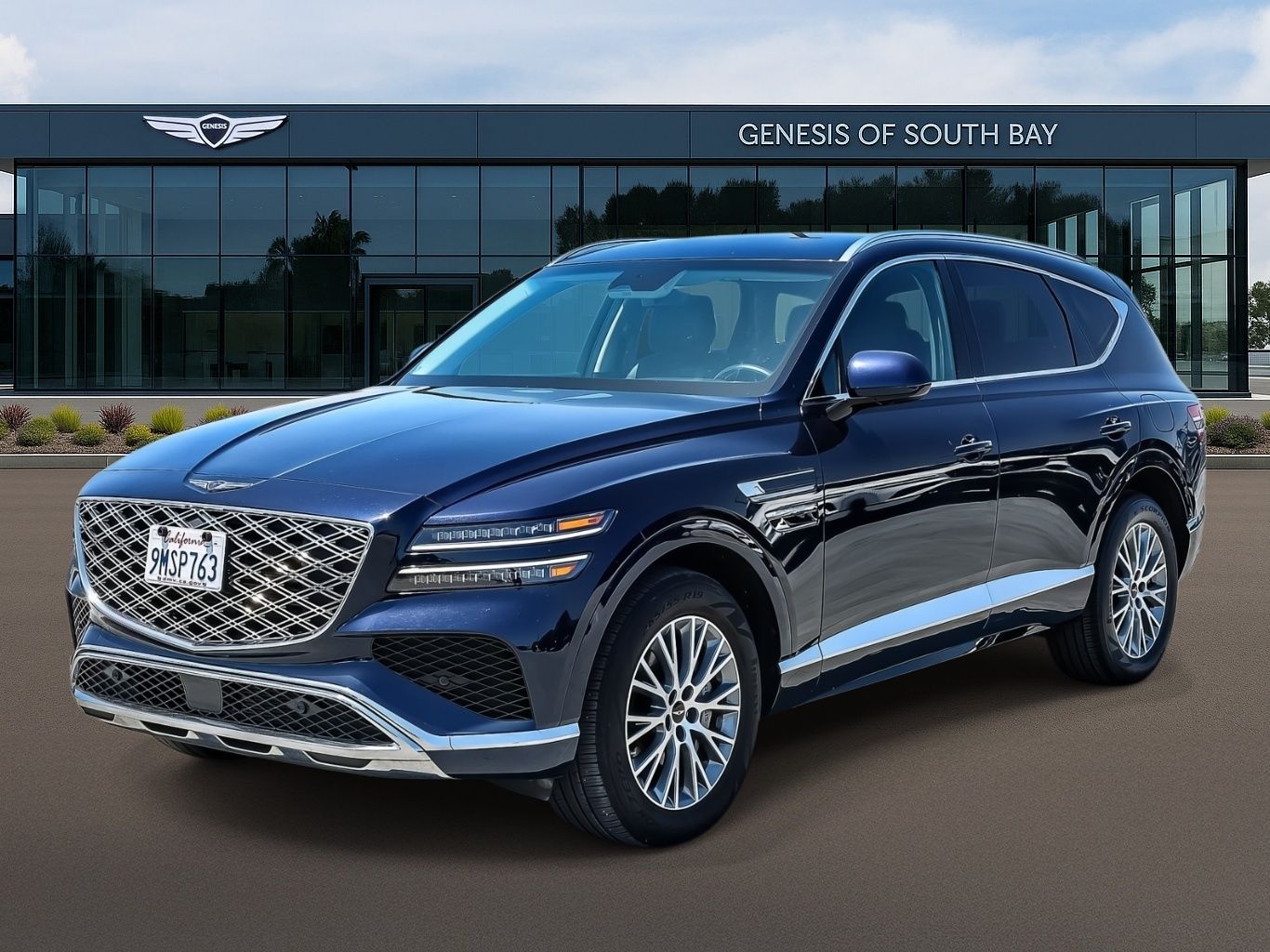 Capri Blue 2025 Genesis GV80 2.5T Standard AWD SUV / Crossover All-Wheel Drive 8-Speed Automatic