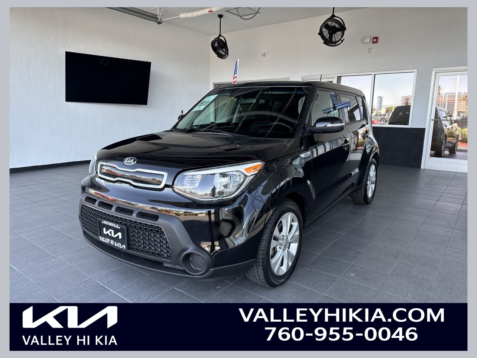 Shadow Black 2014 Kia Soul Wagon Front-Wheel Drive 6-Speed Automatic