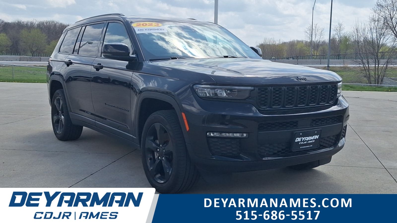 Ember Pearlcoat 2023 Jeep Grand Cherokee L Limited 4WD SUV / Crossover Four-Wheel Drive 8-Speed Automatic