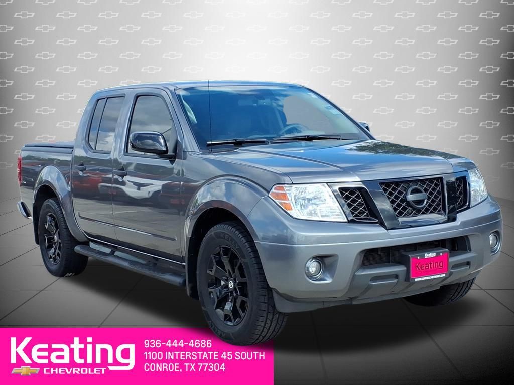 Gray (Gun Metallic) 2021 Nissan Frontier Pickup Truck 4X2 9-Speed Automatic