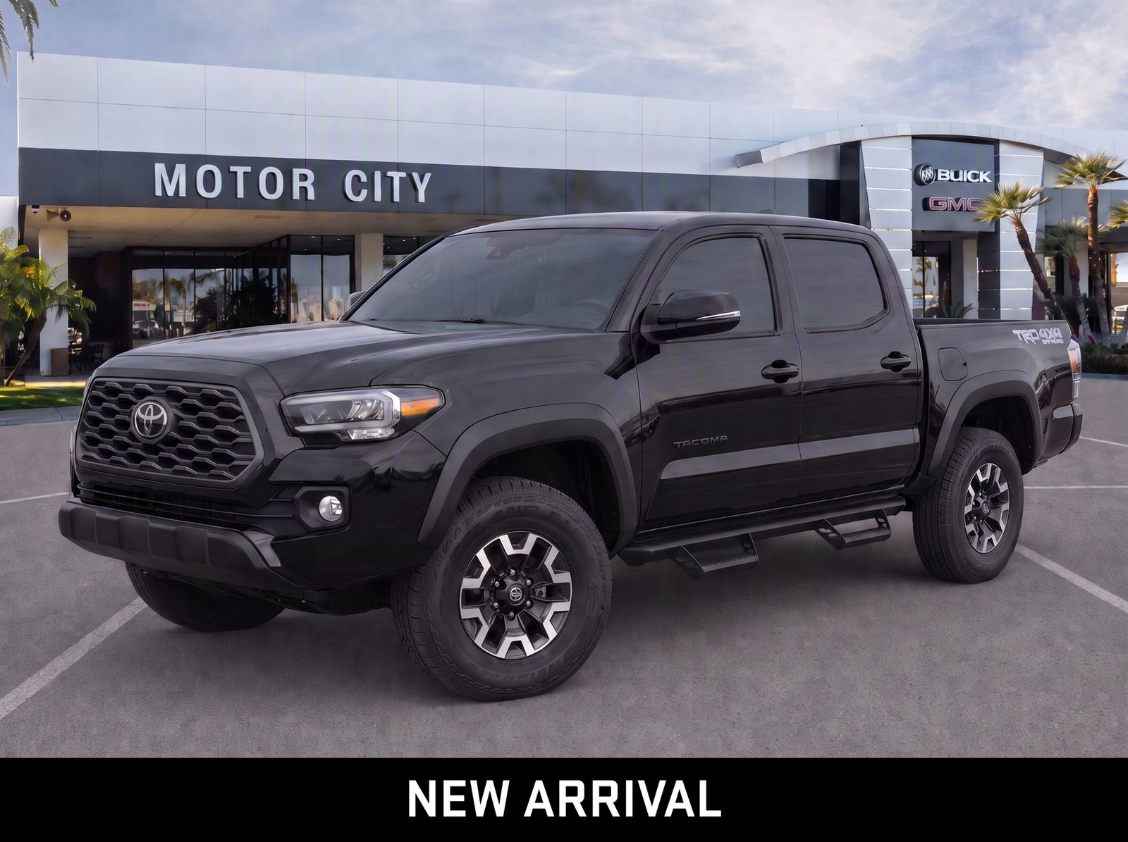 Black 2023 Toyota Tacoma Pickup Truck Four-Wheel Drive 6-Speed Automatic