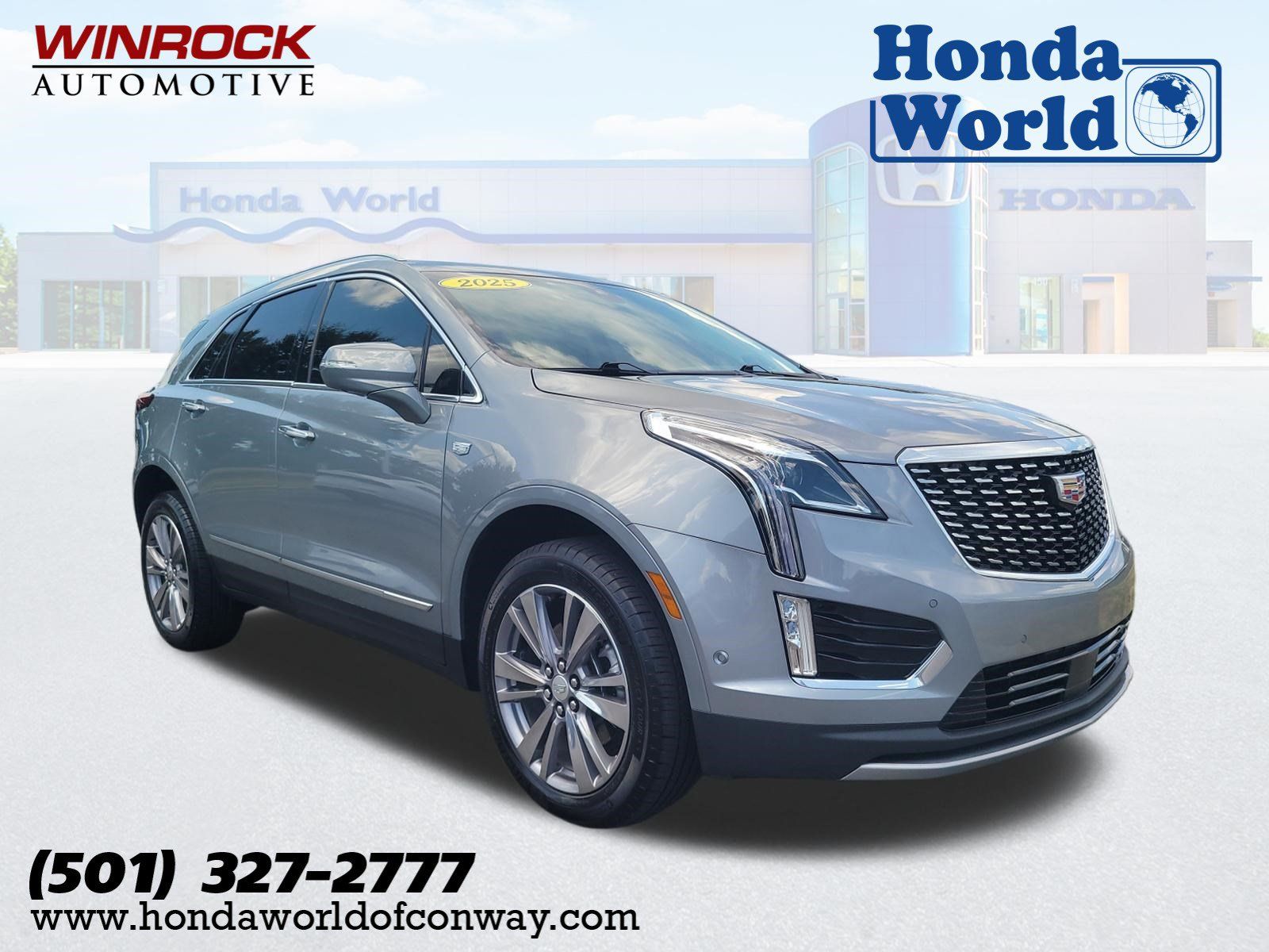 Silver Metallic 2025 Cadillac XT5 SUV / Crossover Front-Wheel Drive 9-Speed Automatic