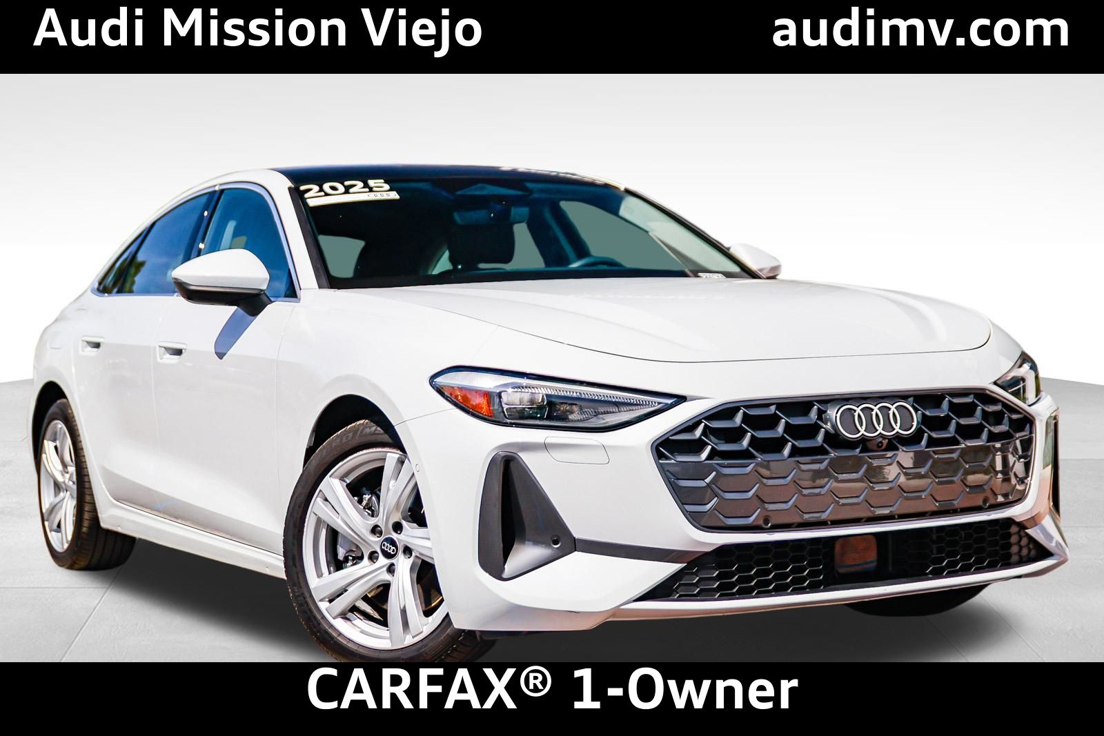 Glacier White 2025 Audi A5 quattro Premium Sedan Sedan All-Wheel Drive 7-Speed Automatic