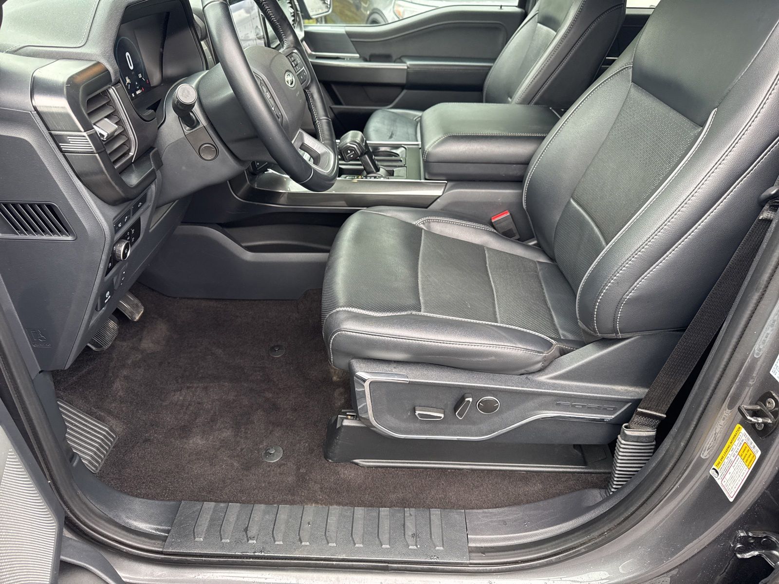 Certified Used 2023 Carbonized Gray Metallic Ford Lariat image 8