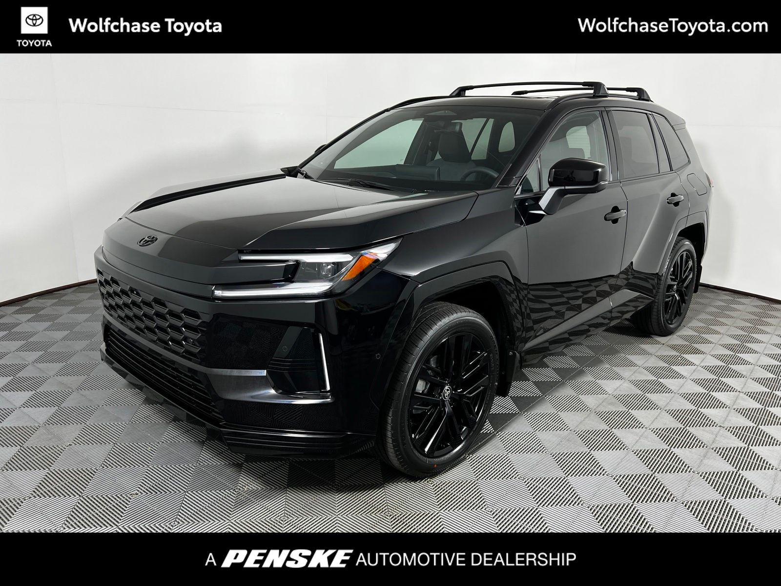 Midnight Black Metallic 2026 Toyota RAV4 Plug-in Hybrid SUV / Crossover  Continuously Variable Transmission