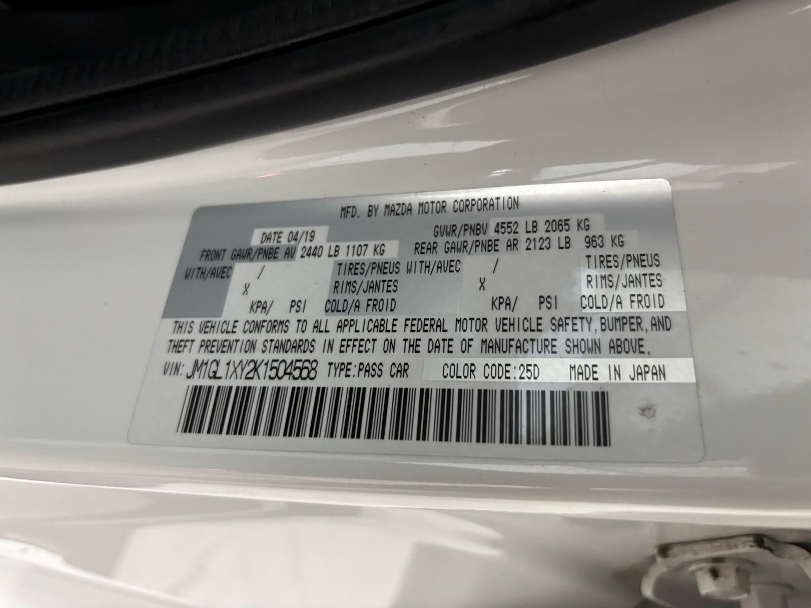 Used Car 2019 Mazda Mazda6  Signature For Sale Under $25,000 In Austin, Texas