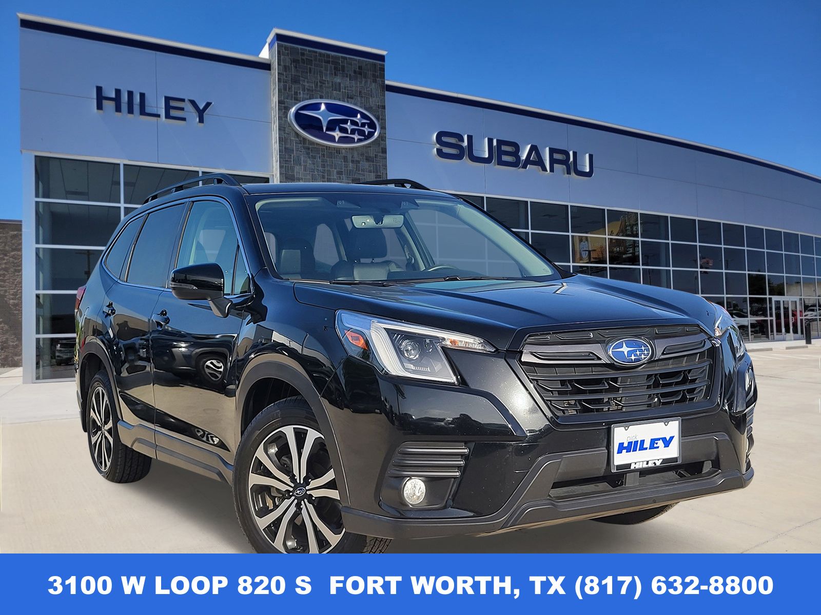 Crystal Black Silica 2023 Subaru Forester SUV / Crossover All-Wheel Drive Continuously Variable Transmission