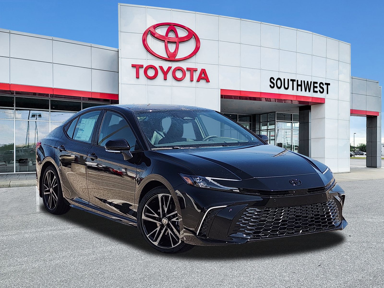 Black 2026 Toyota Camry Sedan Front-Wheel Drive Continuously Variable Transmission