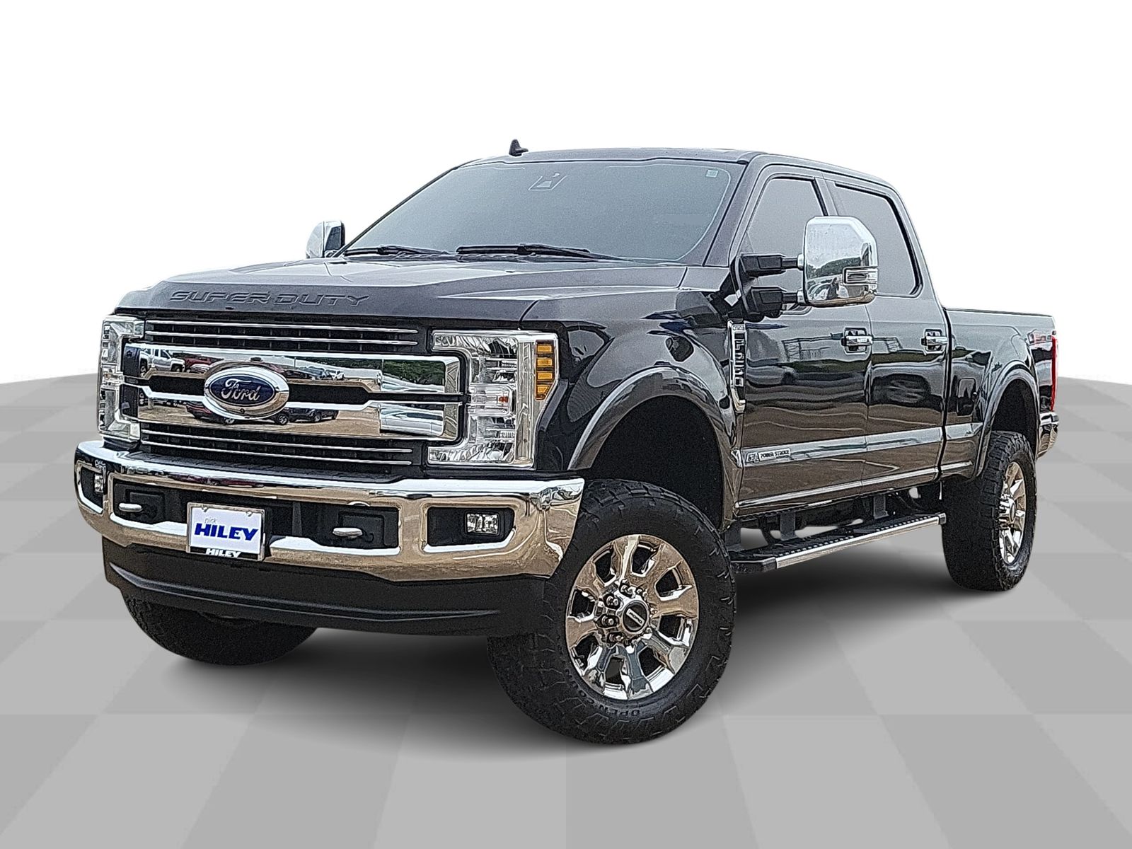 Agate Black Metallic 2019 Ford F-250 Super Duty Lariat Crew Cab 4WD Pickup Truck Four-Wheel Drive 6-Speed Automatic