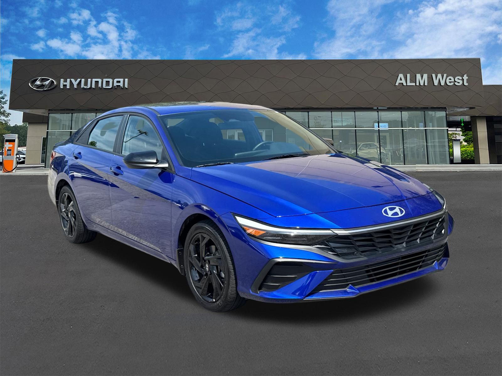 Certified Used 2026 Blue Hyundai SEL Sport image 3