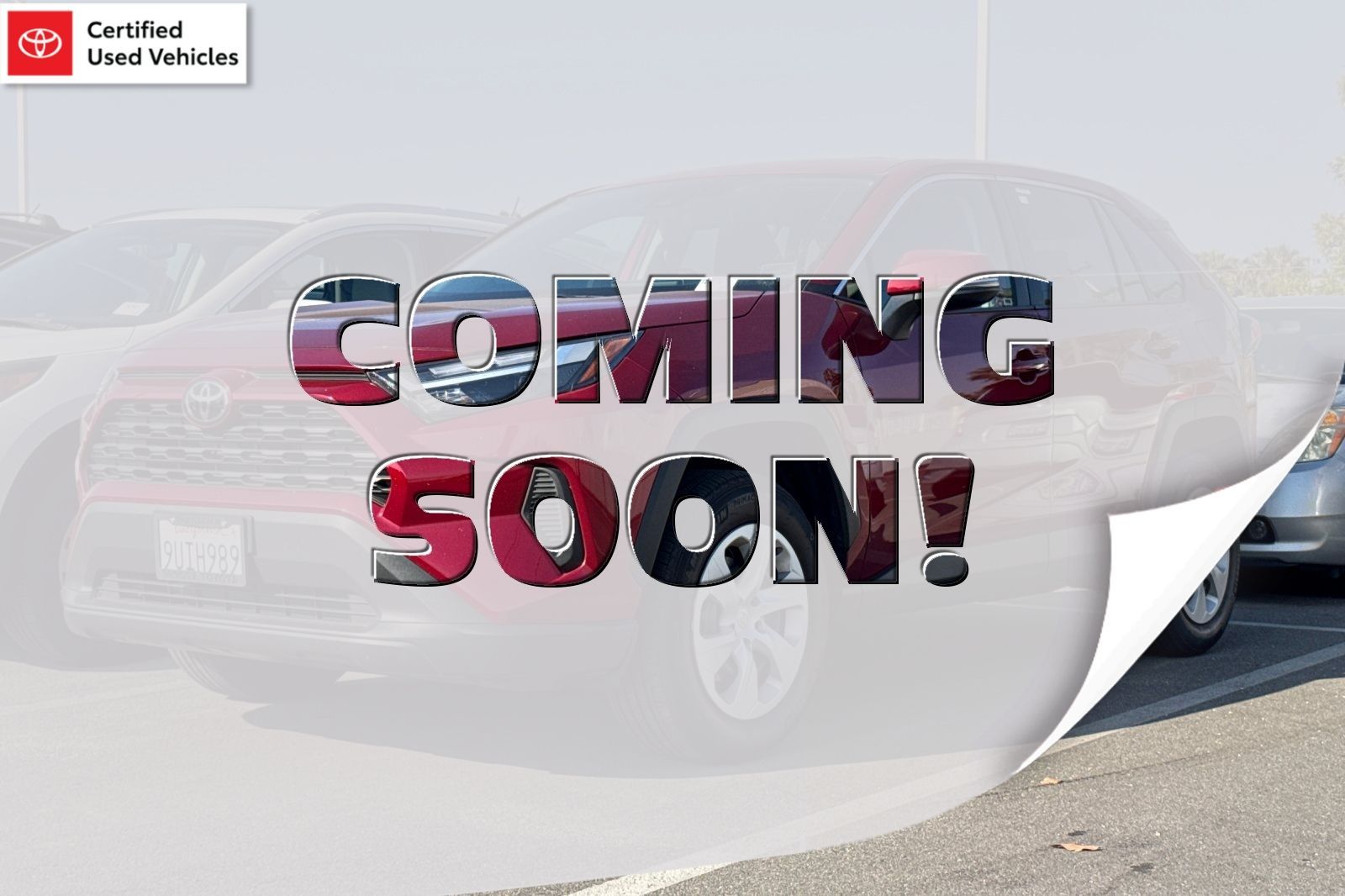 Red (RUBY FLARE PEARL) 2025 Toyota RAV4 LE FWD SUV / Crossover Front-Wheel Drive 8-Speed Automatic