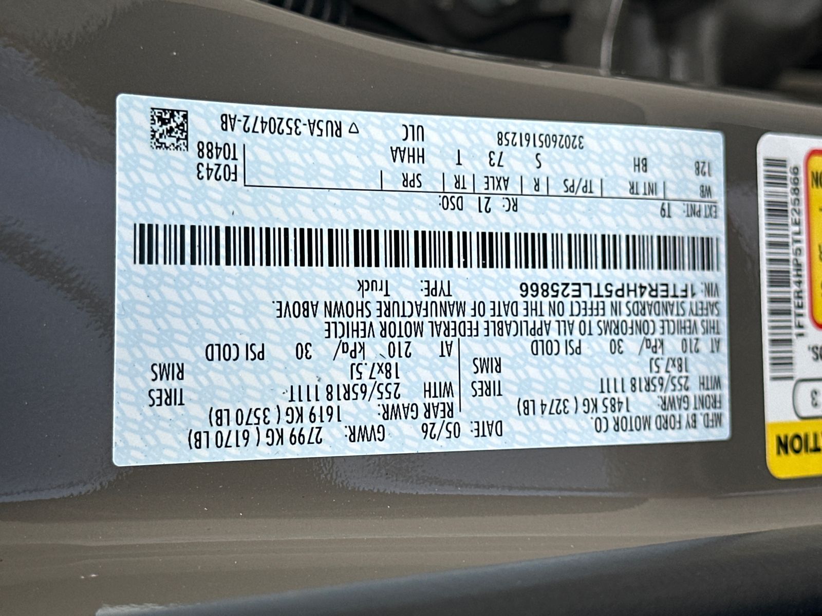 New 2026 Marsh Gray Ford XLT image 33