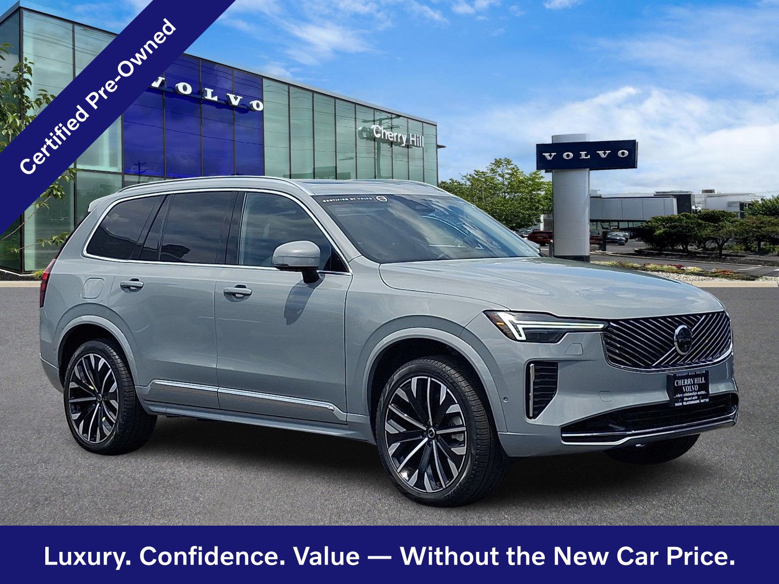 Gray (Vapour Grey Metallic) 2026 Volvo XC90 SUV / Crossover All-Wheel Drive Automatic