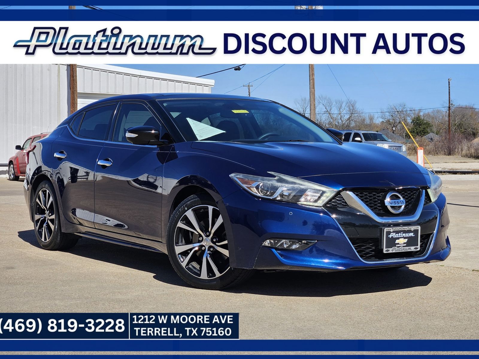 2018 Nissan Maxima Platinum FWD