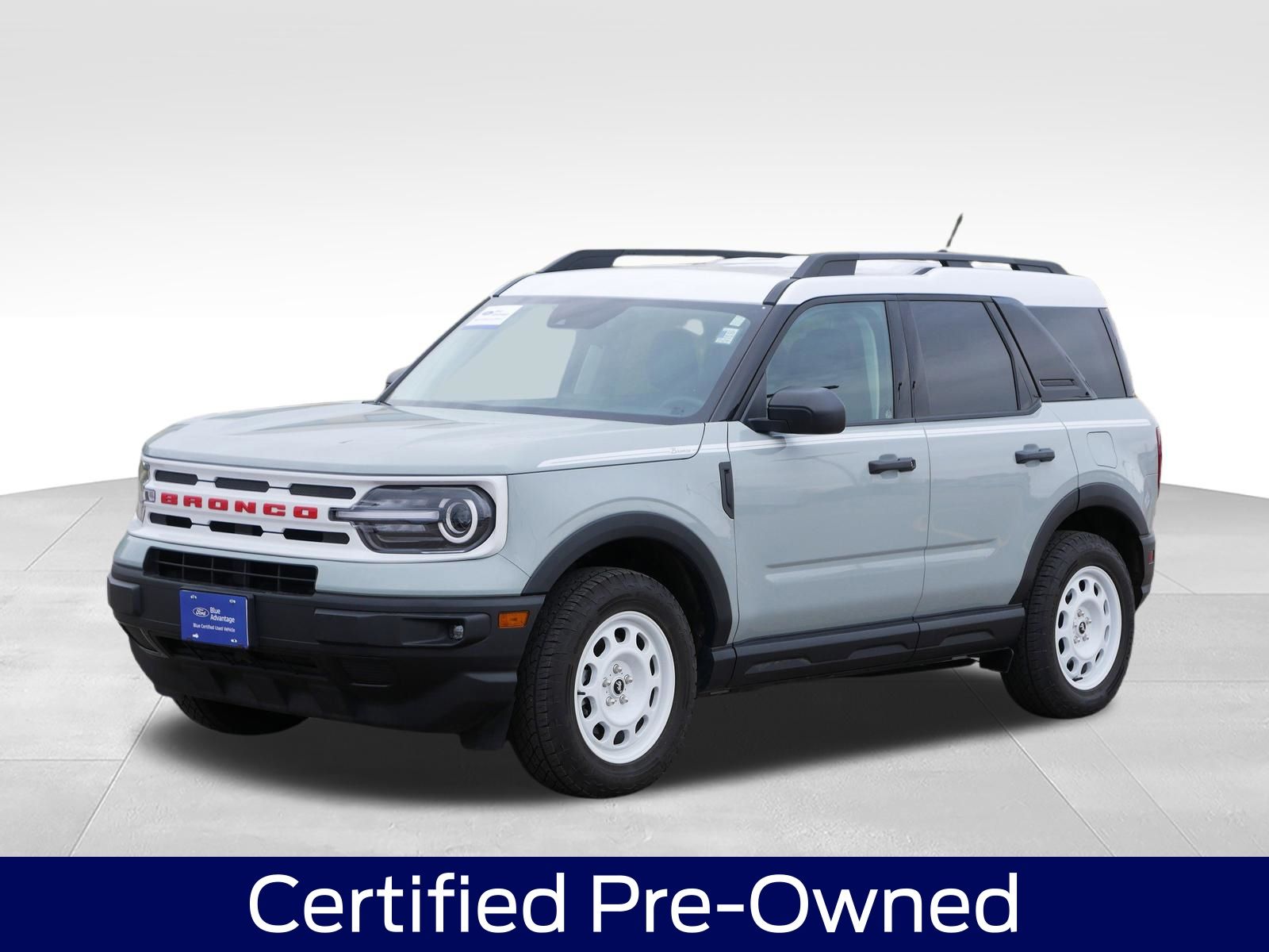 Cactus Gray 2023 Ford Bronco Sport Heritage AWD SUV / Crossover All-Wheel Drive 8-Speed Automatic