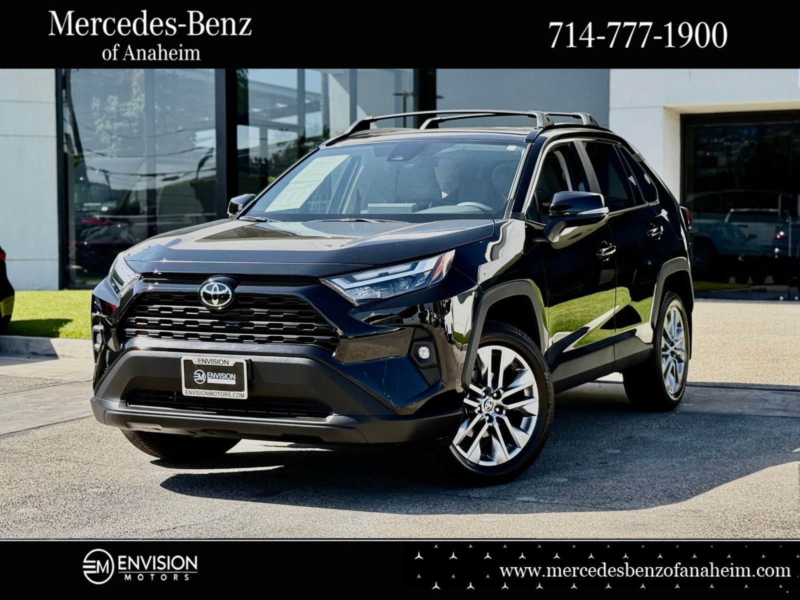 Midnight Black Metallic 2025 Toyota RAV4 SUV / Crossover Front-Wheel Drive 8-Speed Automatic