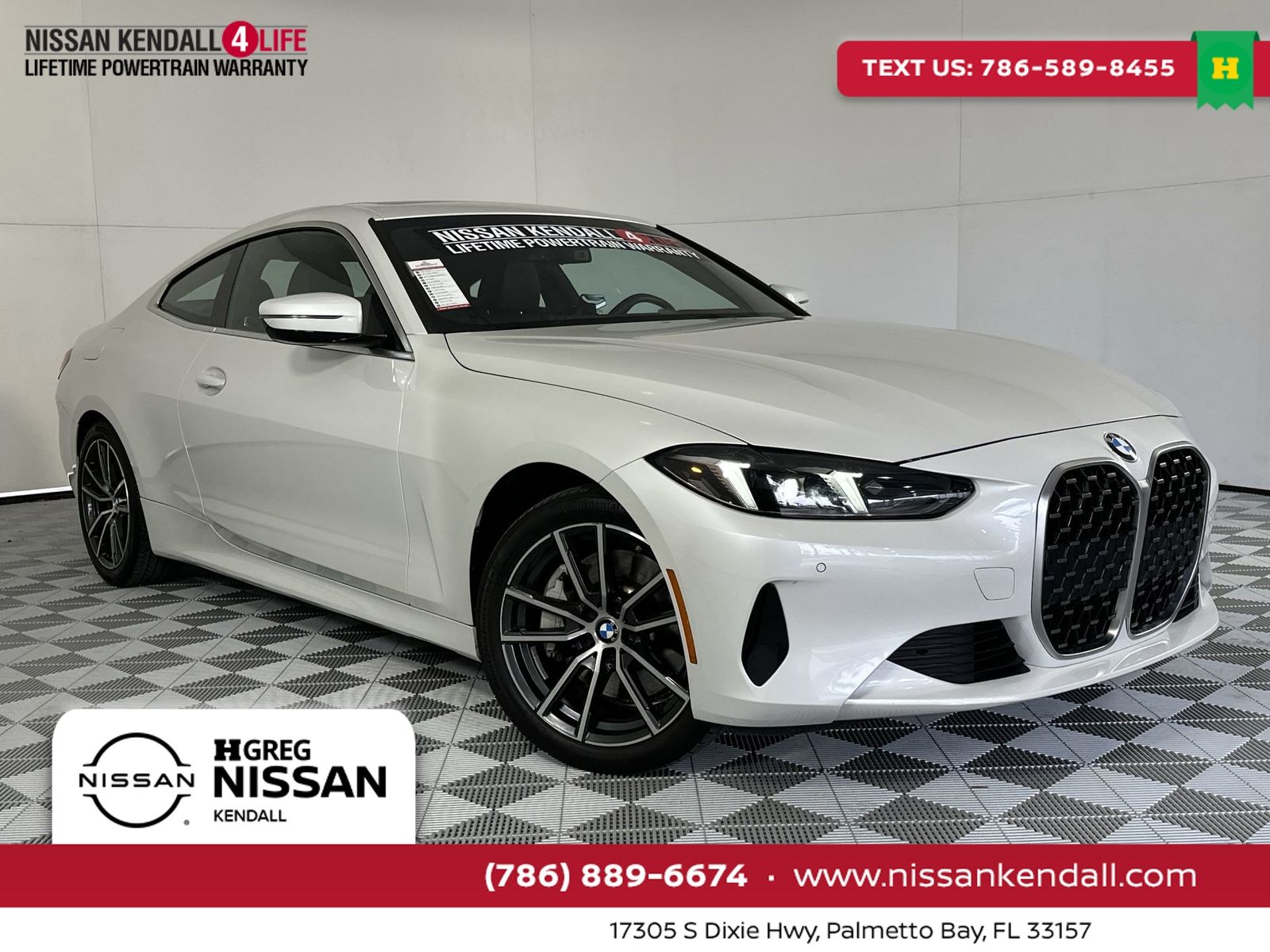 Mineral White Metallic 2025 BMW 4 Series 430i Coupe xDrive Coupe All-Wheel Drive 8-Speed Automatic