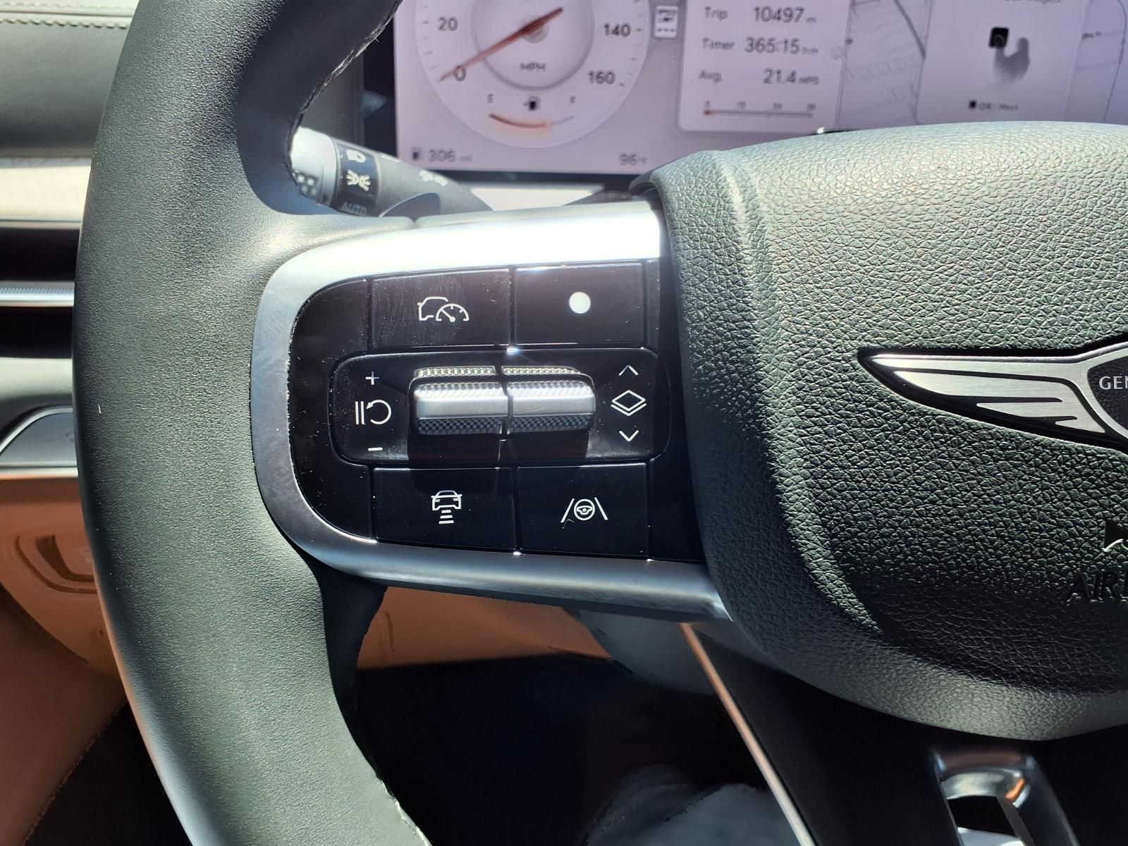 2025 Genesis GV80 3.5T Advanced White at Texan Dodge Chrysler Jeep Ram