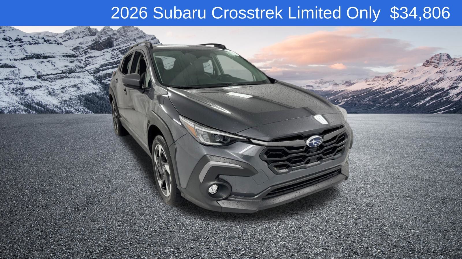 Magnetite Gray Metallic 2026 Subaru Crosstrek SUV / Crossover All-Wheel Drive Continuously Variable Transmission