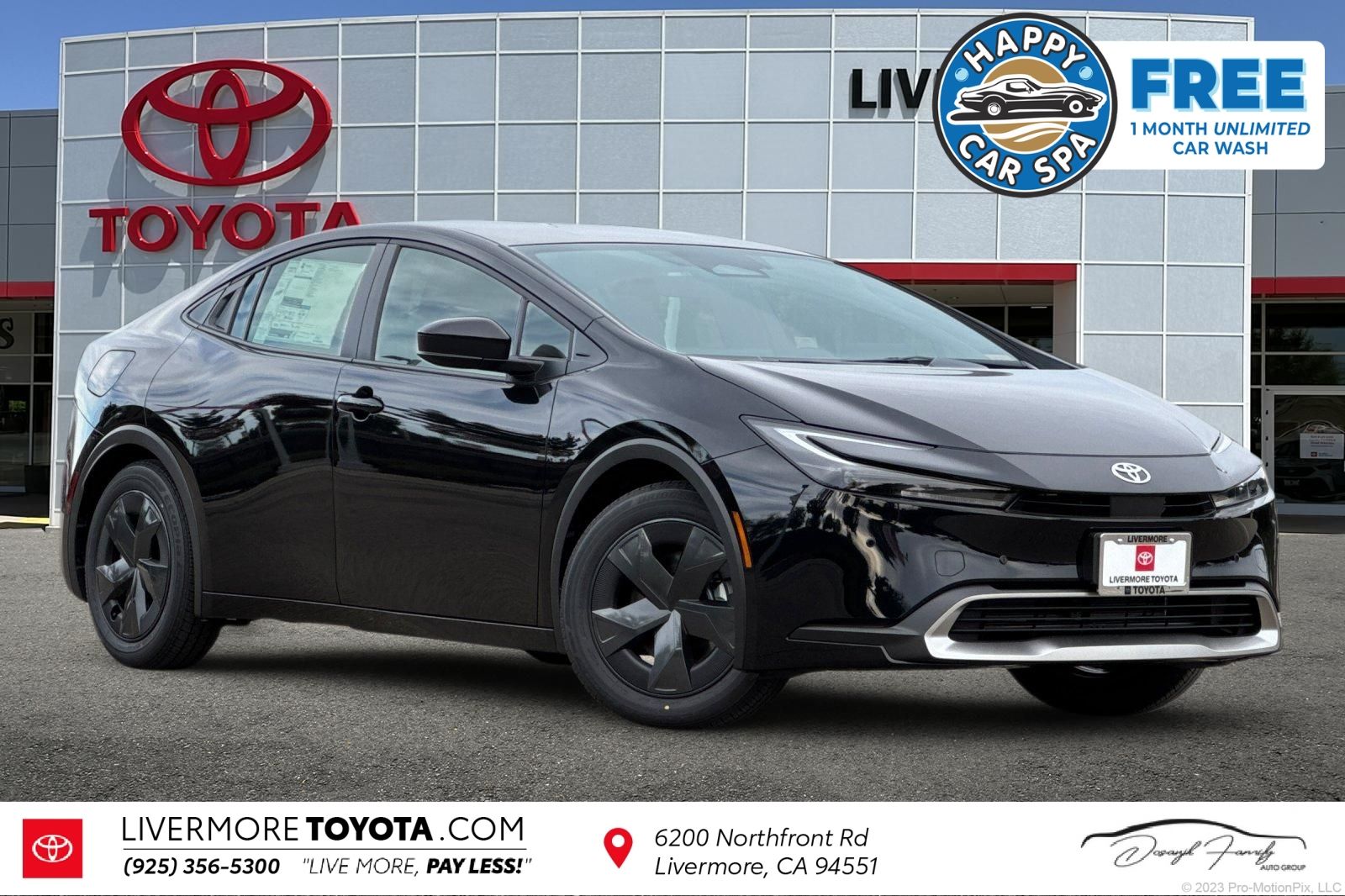 Midnight Black Metallic 2026 Toyota Prius Plug-In Hybrid Hatchback Front-Wheel Drive Continuously Variable Transmission