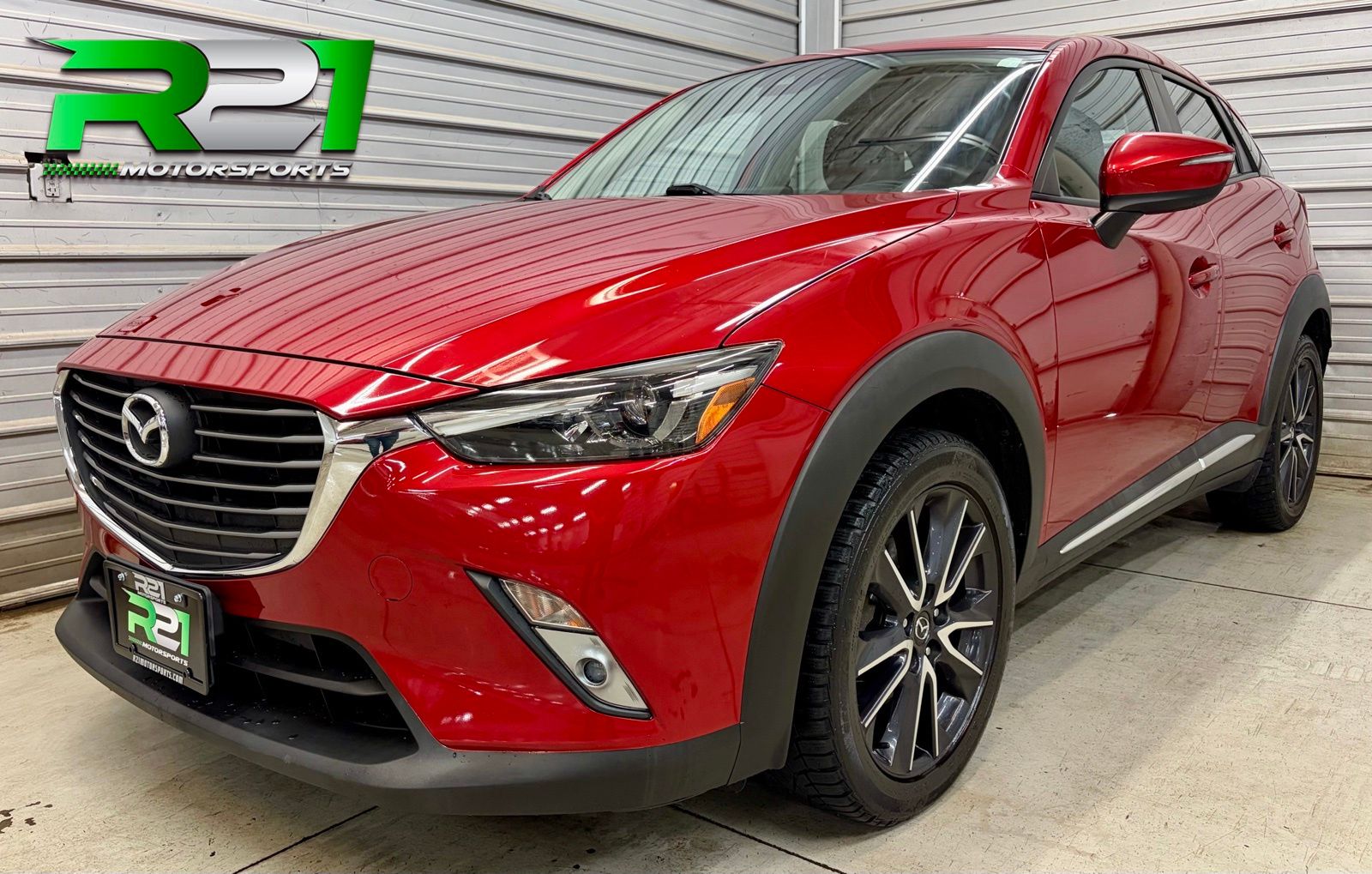 Soul Red Metallic 2018 Mazda CX-3 SUV / Crossover All-Wheel Drive 6-Speed Automatic