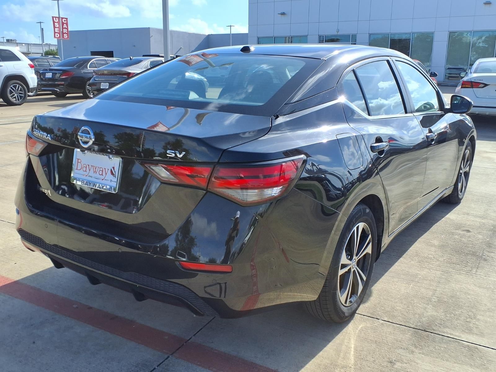 2023 Nissan Sentra SV Black at Texan Dodge Chrysler Jeep Ram