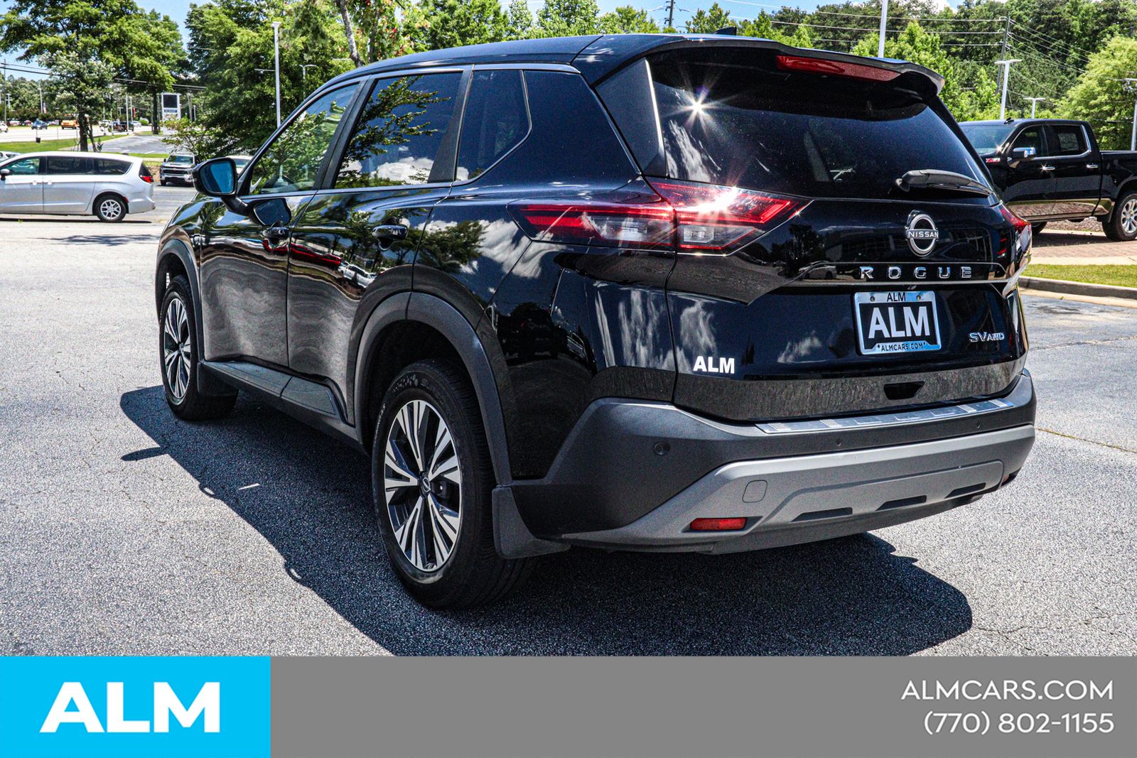 Used 2023 Black Nissan SV image 9