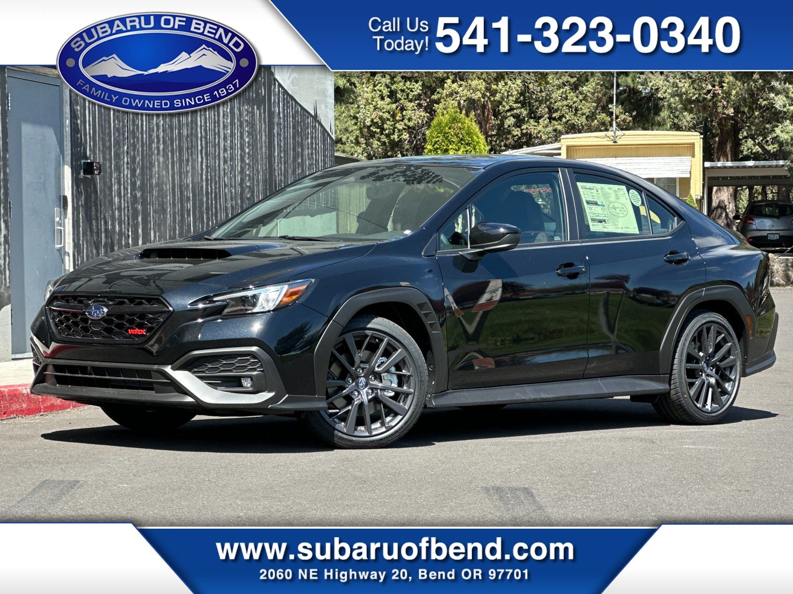 Crystal Black Silica 2026 Subaru WRX Premium AWD Sedan All-Wheel Drive 6-Speed Manual