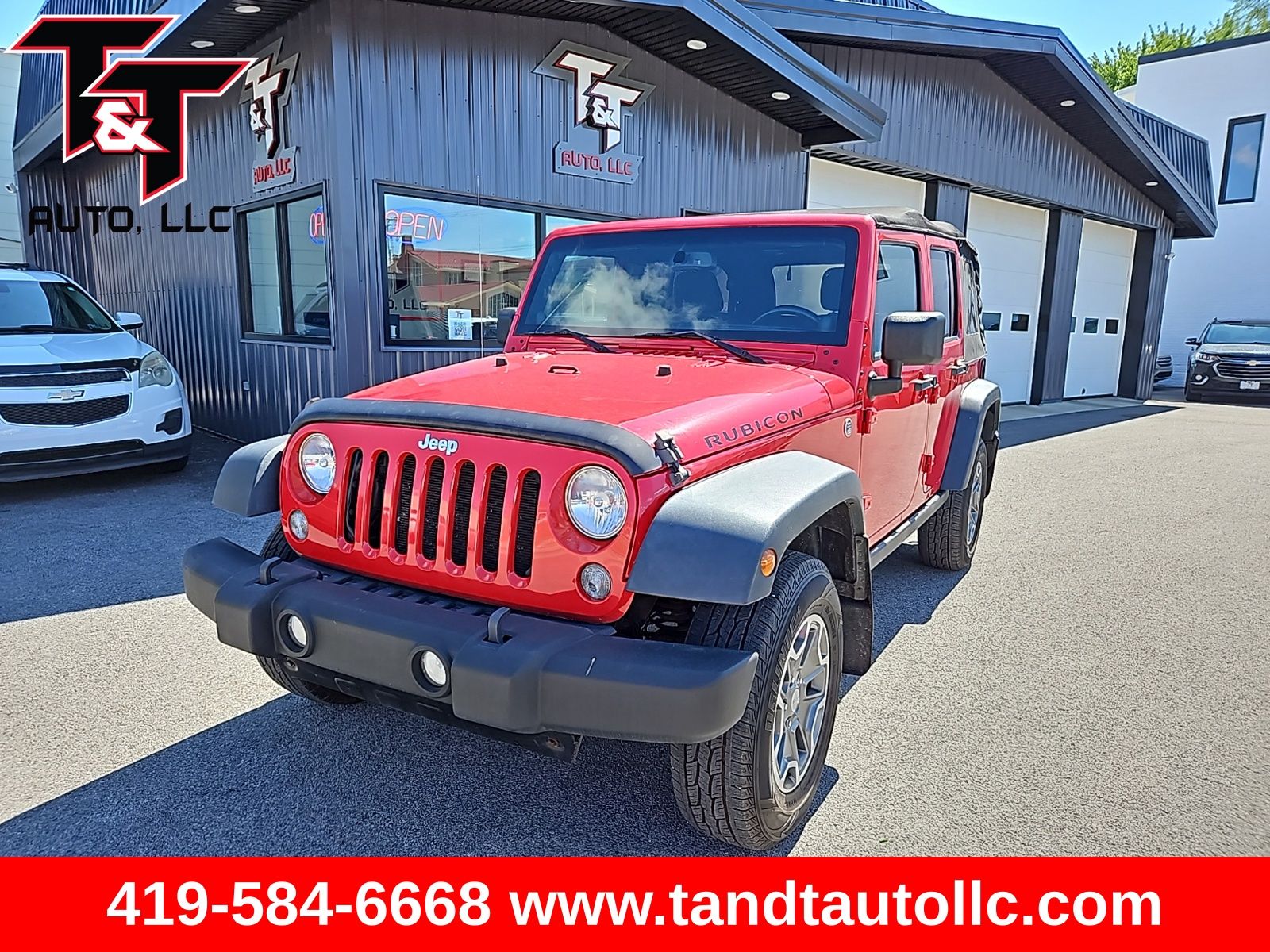 Flame Red Clearcoat 2014 Jeep Wrangler SUV / Crossover Four-Wheel Drive 6-Speed Manual