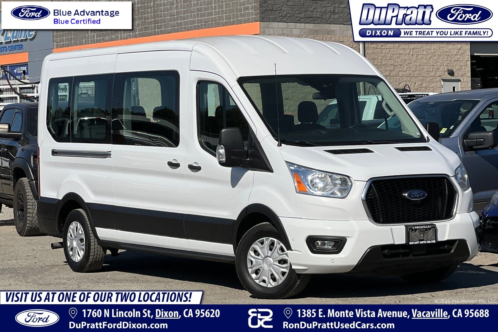 2021 Ford Transit Passenger 350 XLT Medium Roof LB RWD