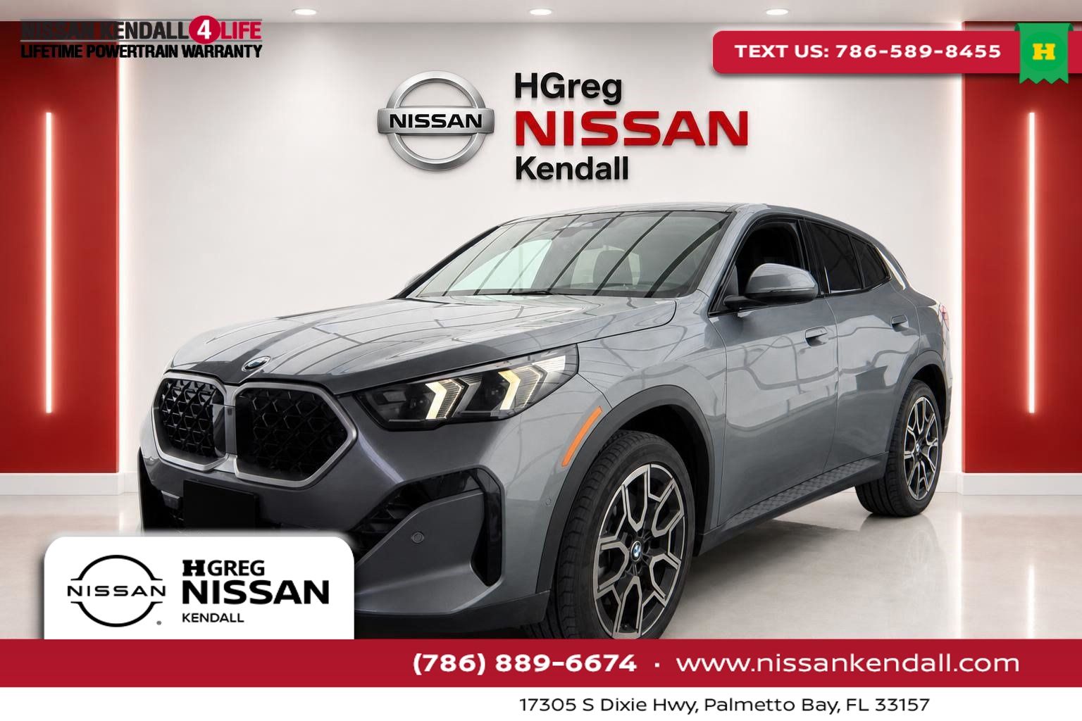 Gray Metallic 2026 BMW X2 SUV / Crossover All-Wheel Drive 7-Speed Automatic