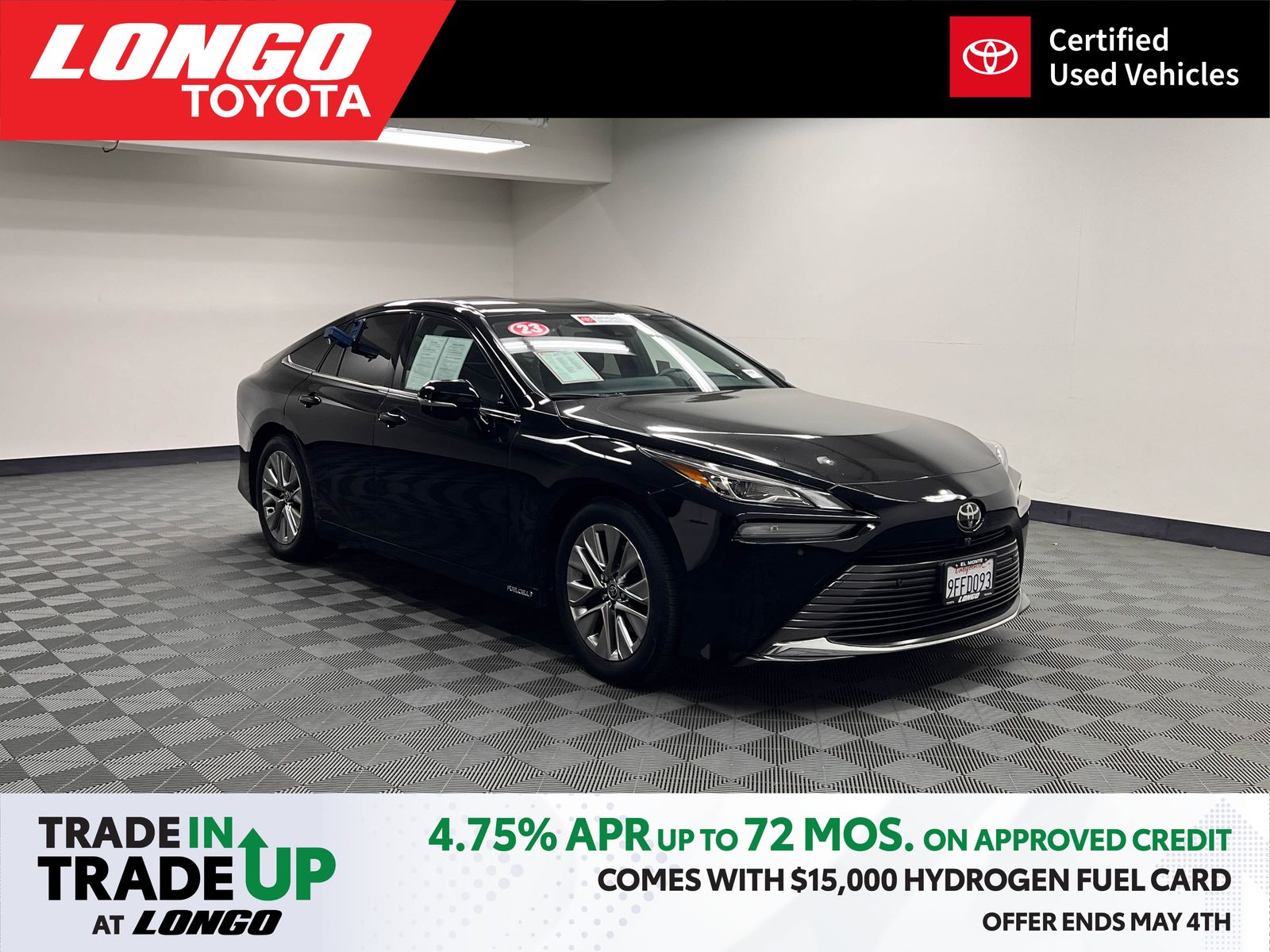 used 2023 Toyota Mirai car, priced at $18,996