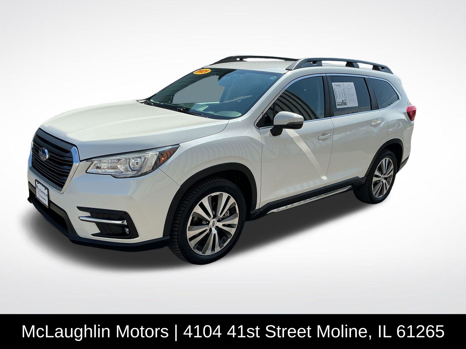 Crystal White Pearl 2021 Subaru Ascent SUV / Crossover All-Wheel Drive Continuously Variable Transmission
