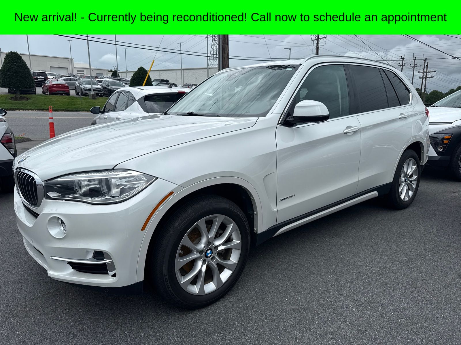 White Metallic 2014 BMW X5 SUV / Crossover All-Wheel Drive 8-Speed Automatic