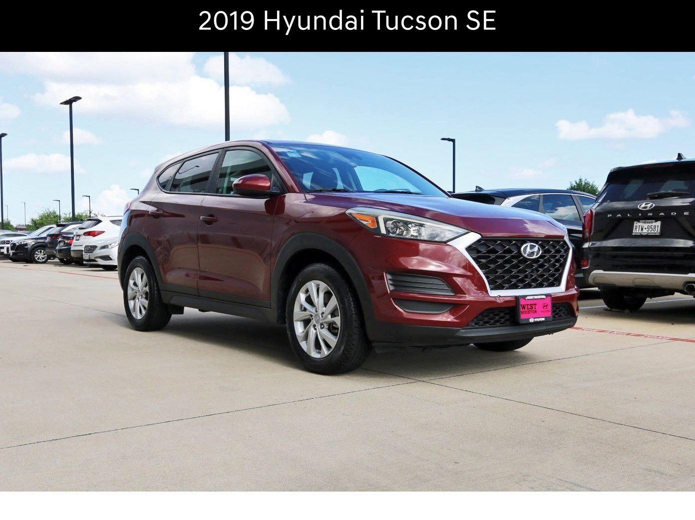 Gemstone Red 2019 Hyundai Tucson SE FWD SUV / Crossover Front-Wheel Drive 6-Speed Automatic