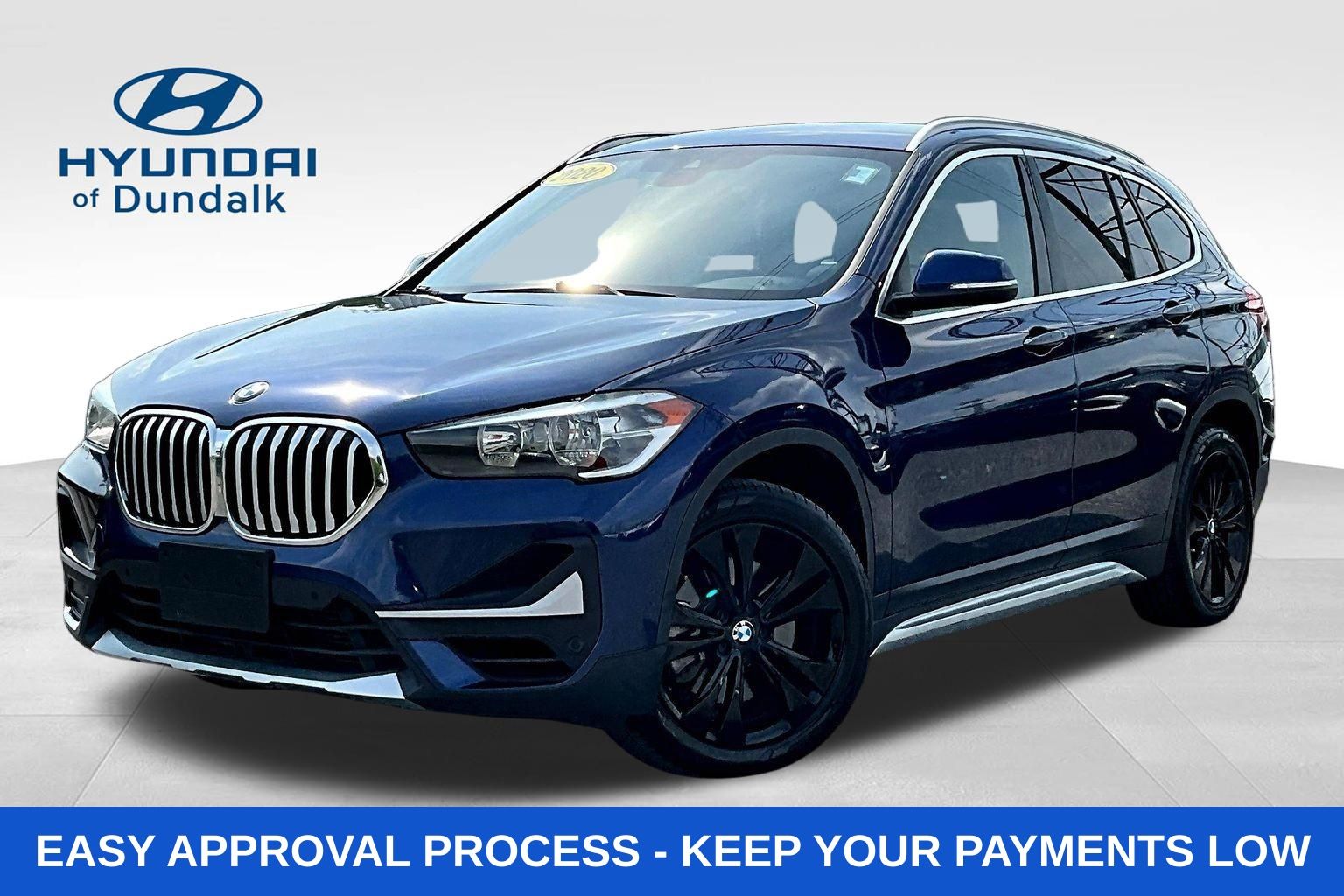 Mediterranean Blue Metallic 2020 BMW X1 sDrive28i FWD SUV / Crossover Front-Wheel Drive 8-Speed Automatic