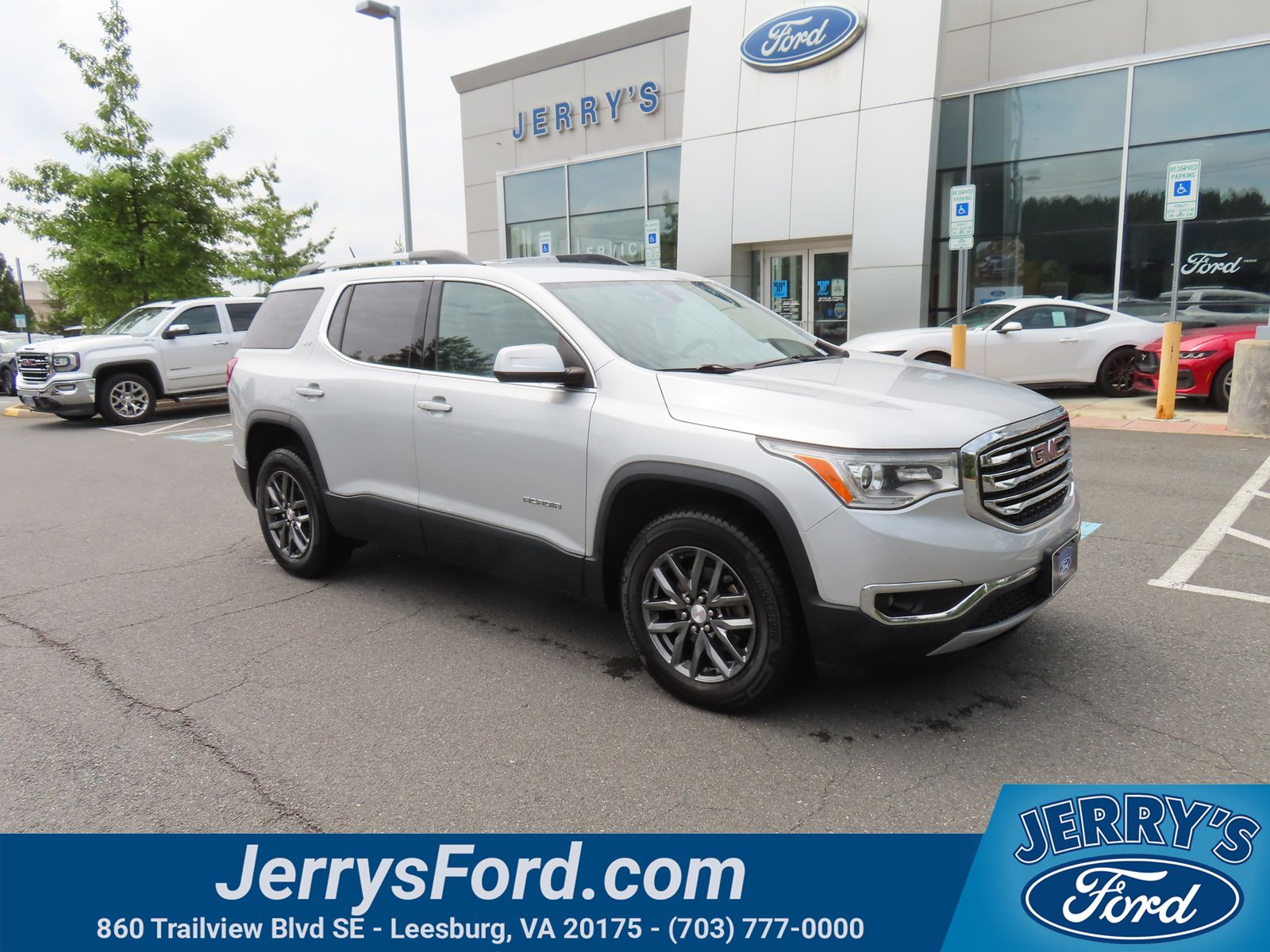 Quicksilver Metallic 2019 GMC Acadia SUV / Crossover Four-Wheel Drive 6-Speed Automatic