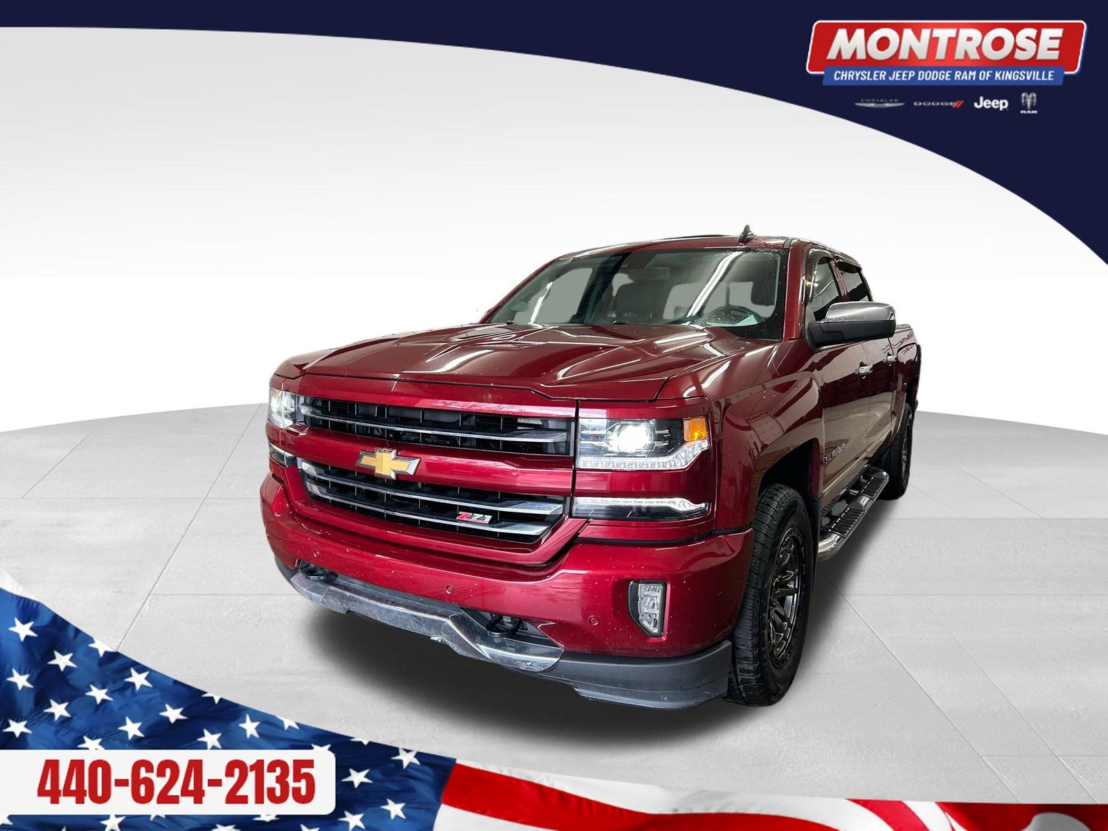 2018 Chevrolet Silverado 1500 LTZ Crew Cab 4WD