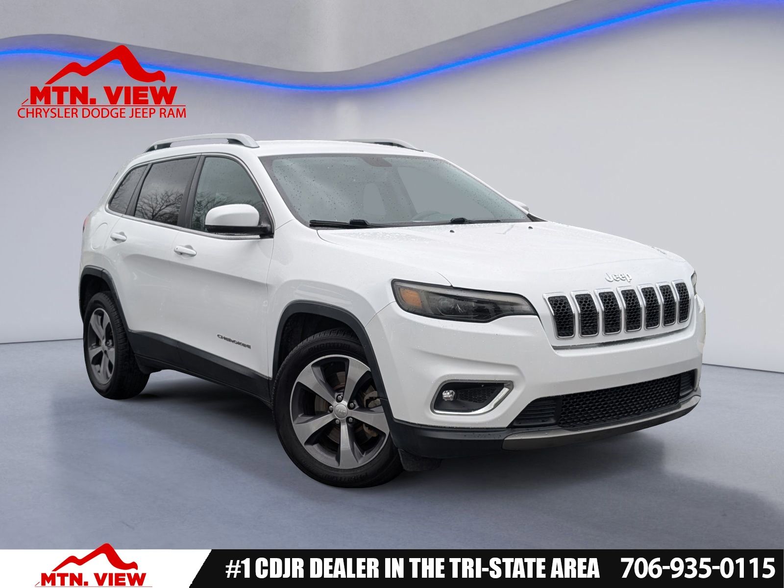 Bright White Clearcoat 2019 Jeep Cherokee Limited FWD SUV / Crossover Front-Wheel Drive 9-Speed Automatic