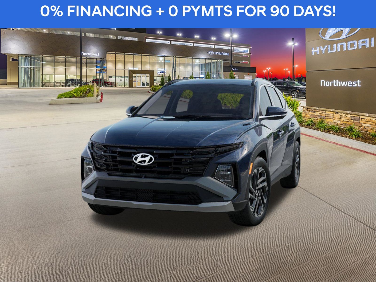 Blue 2026 Hyundai Tucson SUV / Crossover Front-Wheel Drive 8-Speed Automatic