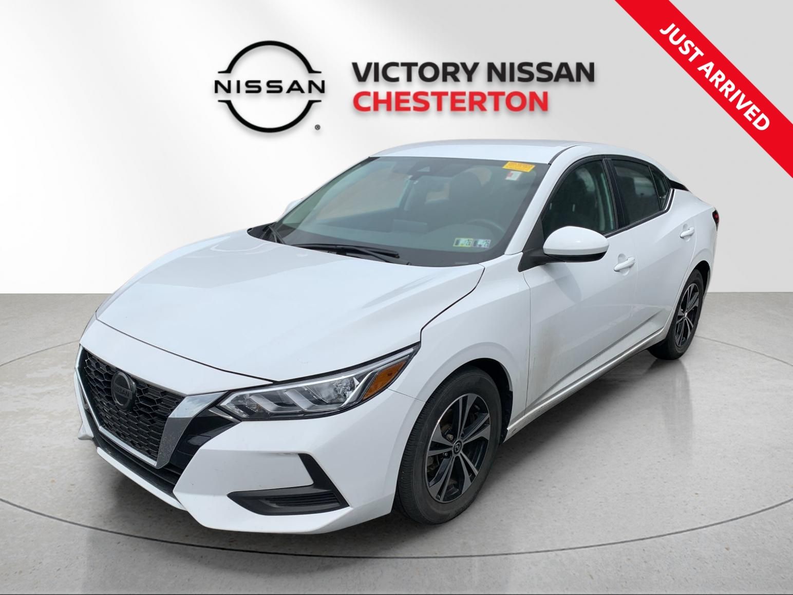 White (Fresh Powder) 2023 Nissan Sentra SV FWD Sedan Front-Wheel Drive Continuously Variable Transmission